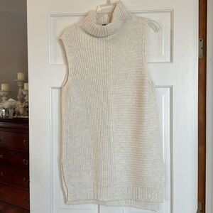 Wool turtleneck sweater